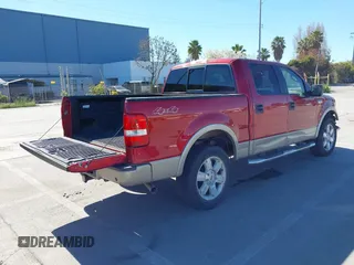 2008 Ford F-150 XLT with VIN 1FTPW14508FA60278, listed as a IAAI auction lot 41868870 with 118,222 mi miles. Bid and sale history available at carsss.com. Image 4.