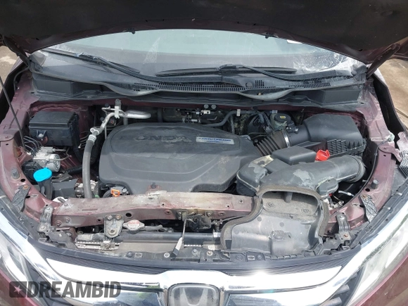 2018 Honda Odyssey EX with VIN 5FNRL6H56JB015557, listed as a IAAI auction lot 42112667 with Not provided miles and . Bid and sale history available at DreamBid. Image 10.