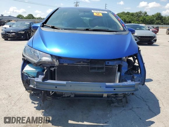 2015 Honda Fit EX-L with VIN 3HGGK5H83FM745753, listed as a Copart auction lot 61916175 with 76,305 mi miles and Salvage title. Bid and sale history available at DreamBid. Image 5.