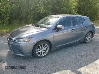 2015 Lexus CT 200h with VIN JTHKD5BH9F2220911, listed as a Copart auction lot 61600975 with 182,862 mi miles and Salvage title. Bid and sale history available at DreamBid. Image 1.