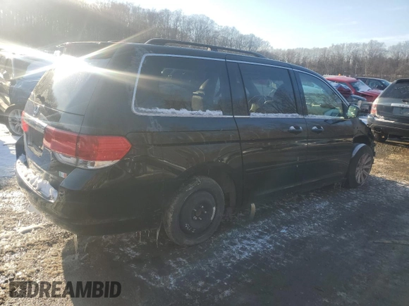 2008 Honda Odyssey Touring with VIN 5FNRL388X8B097313, listed as a Copart auction lot 88268575 with 0 mi miles and Salvage Title. Bid and sale history available at carsss.com. Image 3.