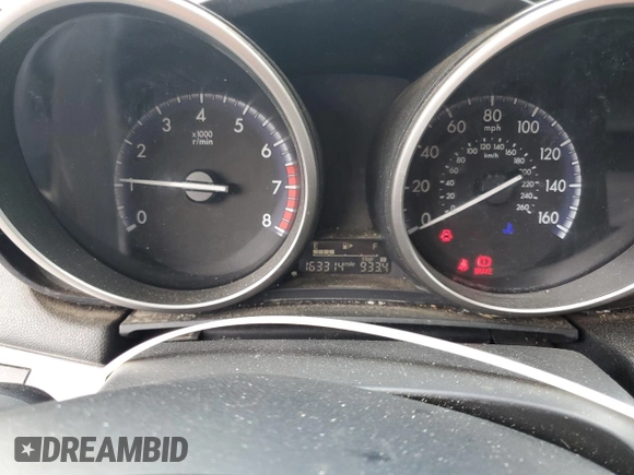 2012 Mazda 3 i Sport with VIN JM1BL1UF2C1625308, listed as a Copart auction lot 63239515 with 163,314 mi miles and Clean title. Bid and sale history available at DreamBid. Image 9.