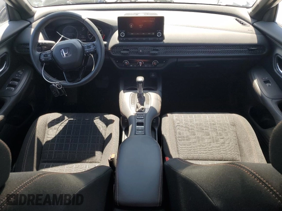 2024 Honda HR-V Sport with VIN 3CZRZ2H54RM734279, listed as a Copart auction lot 57991175 with 18,705 mi miles and Salvage title. Bid and sale history available at DreamBid. Image 8.