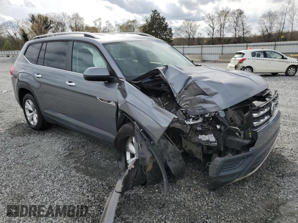 2019 Volkswagen Atlas S z VIN 1V2AP2CA5KC589952, wystawiony jako Copart lot #50528035 z przebiegiem 96 858 mil mil oraz Szkoda całkowita • Salvage title. Historia ofert i sprzedaży dostępna na DreamBid. Obrazek 4.