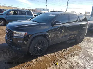 2022 GMC Acadia SLE with VIN 1GKKNRL43NZ113929, listed as a Copart auction lot 84825214 with 49,273 mi miles and Salvage Title. Bid and sale history available at carsss.com. Image 1.