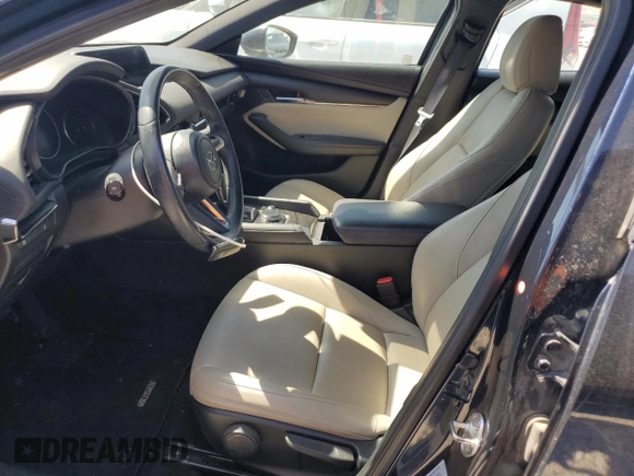 2019 Mazda 3 with VIN JM1BPAJMXK1119554, listed as a Copart auction lot 63612595 with 78,812 mi miles and Salvage title. Bid and sale history available at DreamBid. Image 7.