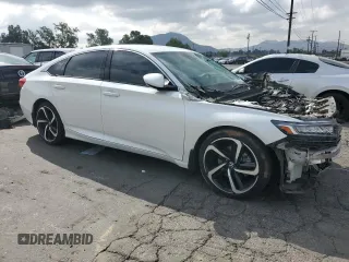 2019 Honda Accord Sport with VIN 1HGCV1F34KA149340, listed as a Copart auction lot 54441635 with 103,444 mi miles and Salvage Title. Bid and sale history available at DreamBid. Image 4.