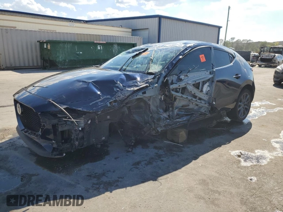 2023 Mazda 3 S Preferred with VIN JM1BPALM1P1607554, listed as a Copart auction lot 50906045 with Not Provided miles and Non Repairable. Bid and sale history available at DreamBid. Image 1.