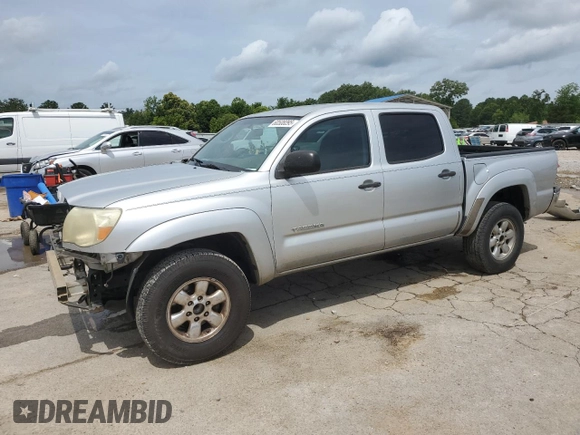 2008 Toyota Tacoma PreRunner with VIN 3TMJU62N08M062172, listed as a Copart auction lot 60508095 with 381,278 mi miles and Salvage title. Bid and sale history available at DreamBid. Image 1.