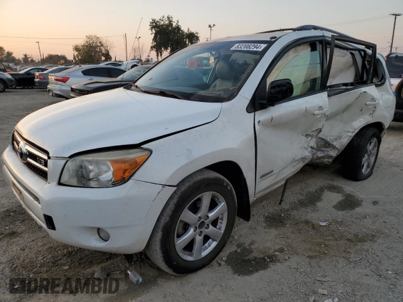 2007 Toyota RAV4 Ltd with VIN JTMBK34V175020006, listed as a Copart auction lot 83208294 with 146,107 mi miles and Salvage Title. Bid and sale history available at carsss.com. Image 1.
