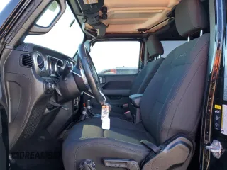 2022 Jeep Wrangler Unlimited Sahara with VIN 1C4HJXEN5NW145438, listed as a Copart auction lot 84207384 with 38,964 mi miles and Non repairable. Bid and sale history available at DreamBid. Image 7.