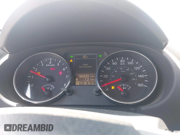 2013 Nissan Rogue SL with VIN JN8AS5MT5DW544369, listed as a IAAI auction lot 42177759 with 184,233 mi miles. Bid and sale history available at carsss.com. Image 7.