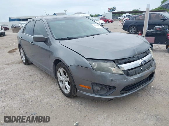 2012 Ford Fusion SE with VIN 3FAHP0HA2CR332138, listed as a IAAI auction lot 42637478 with 139,120 mi miles and . Bid and sale history available at DreamBid. Image 1.
