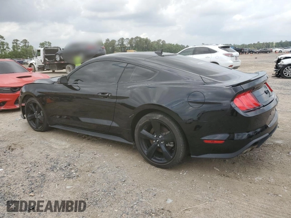 2023 Ford Mustang GT with VIN 1FA6P8CF7P5304031, listed as a Copart auction lot 54693515 with 27,048 mi miles and Salvage Title. Bid and sale history available at carsss.com. Image 2.