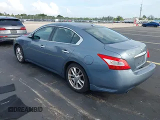 2011 Nissan Maxima SV with VIN 1N4AA5AP0BC822802, listed as a IAAI auction lot 42481898 with 158,527 mi miles and . Bid and sale history available at DreamBid. Image 3.