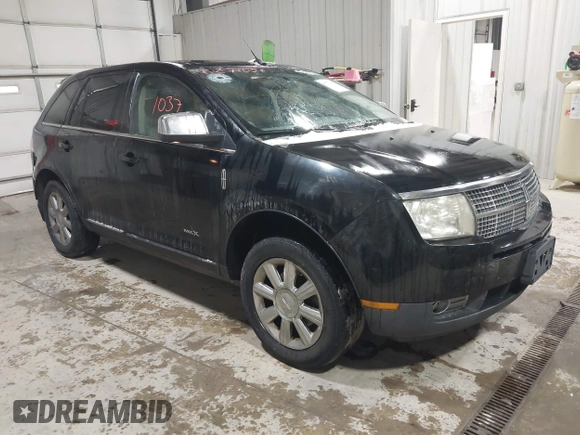 2008 Lincoln MKX with VIN 2LMDU68CX8BJ32572, listed as a IAAI auction lot 41271037 with 1 mi miles. Bid and sale history available at carsss.com. Image 1.
