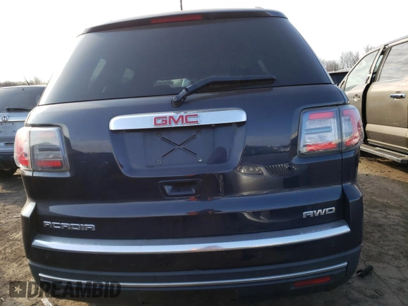 2015 GMC Acadia SLT with VIN 1GKKVRKD4FJ152773, listed as a Copart auction lot 48147595 with 159,160 mi miles and Salvage Title. Bid and sale history available at carsss.com. Image 6.