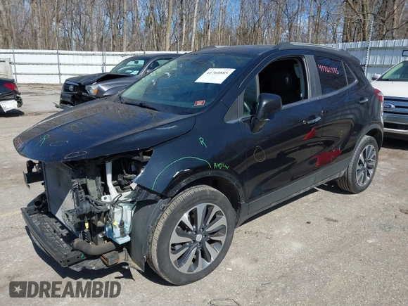 2021 Buick Encore Preferred with VIN KL4CJESB4MB307116, listed as a IAAI auction lot 41760885 with 126,438 mi miles and . Bid and sale history available at DreamBid. Image 18.