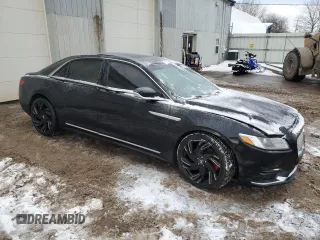 2017 Lincoln Continental Reserve with VIN 1LN6L9NP0H5623821, listed as a Copart auction lot 87847225 with 139,219 mi miles and Salvage Title. Bid and sale history available at DreamBid. Image 4.
