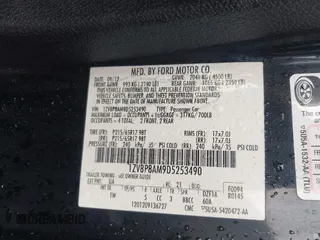 2013 Ford Mustang V6 with VIN 1ZVBP8AM9D5253490, listed as a IAAI auction lot 41856886 with 236,348 mi miles and . Bid and sale history available at DreamBid. Image 9.