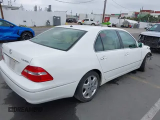 2005 Lexus LS 430 z VIN JTHBN36FX50175532, wystawiony jako IAAI lot #41925866 z przebiegiem 182 956 mil mil oraz . Historia ofert i sprzedaży dostępna na DreamBid. Obrazek 4.