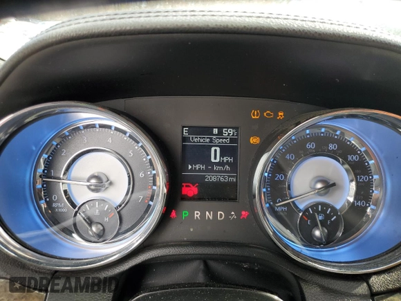 2011 Chrysler 300 Limited with VIN 2C3CA5CG7BH514950, listed as a Copart auction lot 47129515 with 208,763 mi miles and Salvage Title. Bid and sale history available at carsss.com. Image 9.