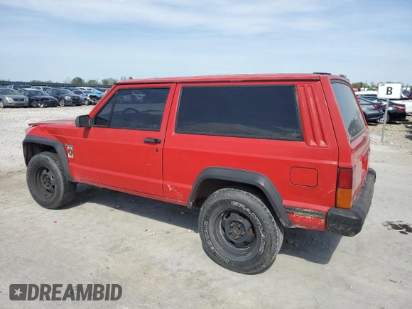1995 Jeep Cherokee SE with VIN 1J4FT27P9SL561969, listed as a Copart auction lot 53295865 with 151,377 mi miles and Salvage title. Bid and sale history available at DreamBid. Image 2.