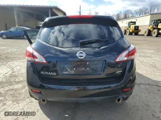 2011 Nissan Murano SV with VIN JN8AZ1MW1BW150430, listed as a Copart auction lot 48308215 with 0 mi miles and Salvage Title. Bid and sale history available at carsss.com. Image 6.