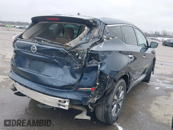 2016 Nissan Murano Platinum with VIN 5N1AZ2MG8GN129836, listed as a IAAI auction lot 41590271 with 118,214 mi miles and . Bid and sale history available at carsss.com. Image 4.