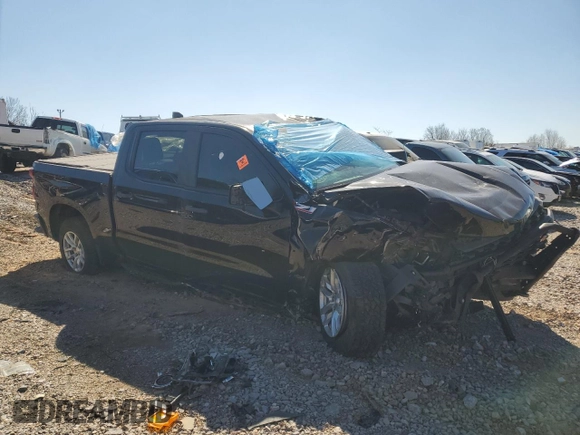 2021 Chevrolet Silverado 1500 Work Truck with VIN 3GCUYAEF6MG412664, listed as a Copart auction lot 84463134 with Not Provided miles and Salvage Title. Bid and sale history available at DreamBid. Image 4.