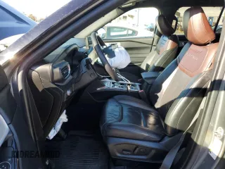 2022 Ford Explorer Platinum with VIN 1FM5K8HW9NNA06098, listed as a Copart auction lot 80473154 with 163,613 mi miles and Salvage Title. Bid and sale history available at carsss.com. Image 7.