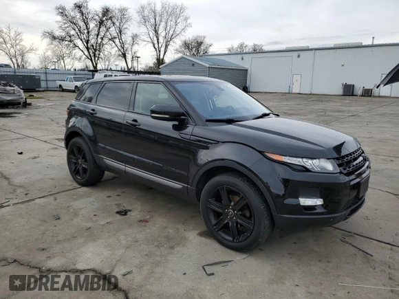 2013 Land Rover Range Rover Evoque Pure Premium with VIN SALVR2BG6DH850362, listed as a Copart auction lot 43216755 with 99,373 mi miles and Salvage Title. Bid and sale history available at carsss.com. Image 4.