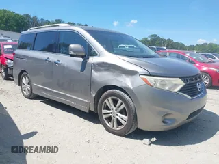 2011 Nissan Quest SL z VIN JN8AE2KP1B9009918, wystawiony jako IAAI lot #42192467 z przebiegiem 183 710 mil mil oraz . Historia ofert i sprzedaży dostępna na DreamBid. Obrazek 1.