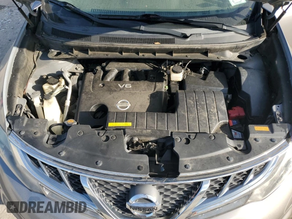 2011 Nissan Murano S z VIN JN8AZ1MW6BW150617, wystawiony jako Copart lot #71072404 z przebiegiem 165 077 mil mil oraz Szkoda całkowita • Salvage title. Historia ofert i sprzedaży dostępna na DreamBid. Obrazek 12.
