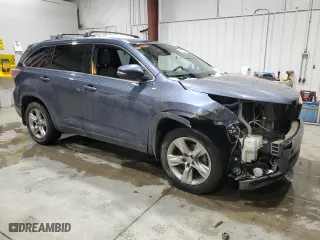 2014 Toyota Highlander Limited with VIN 5TDDKRFH3ES040008, listed as a Copart auction lot 41677785 with 130,120 mi miles and Salvage Title. Bid and sale history available at carsss.com. Image 4.
