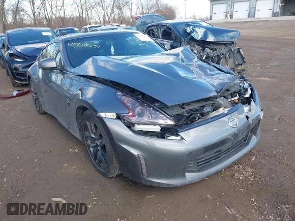 2017 Nissan 370Z with VIN JN1AZ4EH9HM954561, listed as a IAAI auction lot 41735251 with 24,542 mi miles. Bid and sale history available at carsss.com. Image 1.