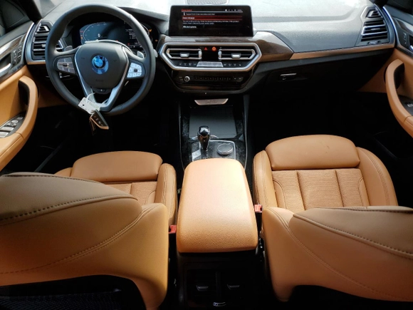 2024 BMW X3 xDrive30i with VIN 5UX53DP07R9U41254, listed as a Copart auction lot 50654335 with 10,357 mi miles and Salvage Title. Bid and sale history available at DreamBid. Image 8.