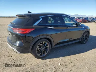 2019 Infiniti QX50 Essential with VIN 3PCAJ5M31KF133096, listed as a Copart auction lot 50340905 with 77,112 mi miles and Salvage Title. Bid and sale history available at DreamBid. Image 3.