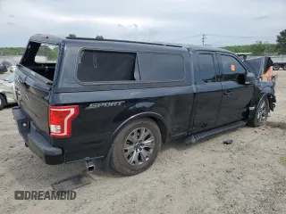 2017 Ford F-150 XL с VIN 1FTEX1CF8HFA34414, выставлен на аукционе Copart как лот 54101235 с пробегом 93 174 миль миль и Списание • Salvage title. История ставок и продаж доступна на DreamBid. Изображение 3.