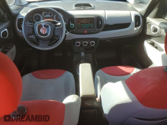 2014 FIAT 500L Easy with VIN ZFBCFABH2EZ028182, listed as a Copart auction lot 82039974 with 74,502 mi miles and Clean Title. Bid and sale history available at carsss.com. Image 8.
