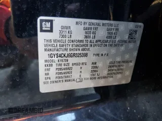 2016 Cadillac Escalade Premium Collection z VIN 1GYS4CKJ6GR325398, wystawiony jako Copart lot #80162324 z przebiegiem 130 566 mil mil oraz Szkoda całkowita • Salvage title. Historia ofert i sprzedaży dostępna na DreamBid. Obrazek 15.