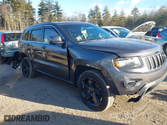 2015 Jeep Grand Cherokee Laredo with VIN 1C4RJFAG8FC135253, listed as a IAAI auction lot 41169128 with 110,478 mi miles. Bid and sale history available at carsss.com. Image 12.