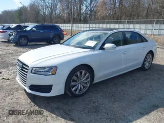 2017 Audi A8 L with VIN WAU44AFD0HN012571, listed as a IAAI auction lot 41717676 with 120,832 mi miles. Bid and sale history available at carsss.com. Image 17.