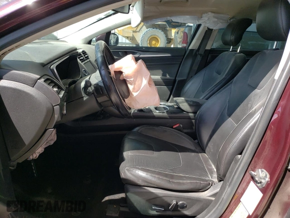 2013 Ford Fusion Titanium with VIN 3FA6P0K91DR228957, listed as a Copart auction lot 51972535 with 202,408 mi miles and Salvage title. Bid and sale history available at DreamBid. Image 7.
