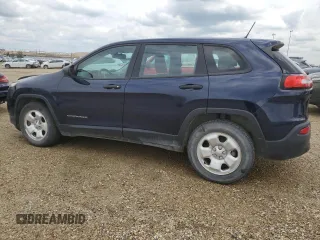 2015 Jeep Cherokee Sport with VIN 1C4PJLAB0FW559938, listed as a Copart auction lot 66727155 with 79,749 mi miles and Salvage title. Bid and sale history available at DreamBid. Image 2.
