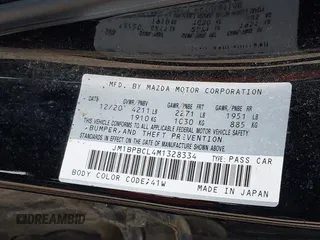 2021 Mazda 3 Preferred with VIN JM1BPBCL4M1328334, listed as a IAAI auction lot 42186709 with 119,926 mi miles and . Bid and sale history available at DreamBid. Image 9.