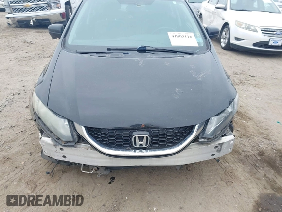 2015 Honda Civic Sedan EX-L with VIN 19XFB2F95FE047952, listed as a IAAI auction lot 41803118 with 1 mi miles. Bid and sale history available at carsss.com. Image 11.