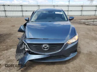 2015 Mazda 6 i Sport with VIN JM1GJ1U64F1163382, listed as a Copart auction lot 53110995 with 90,326 mi miles and Salvage Title. Bid and sale history available at DreamBid. Image 5.