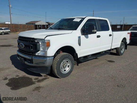 2022 Ford Super Duty F-250 SRW XL with VIN 1FT7W2B62NED79250, listed as a IAAI auction lot 41782783 with 125,933 mi miles. Bid and sale history available at carsss.com. Image 2.