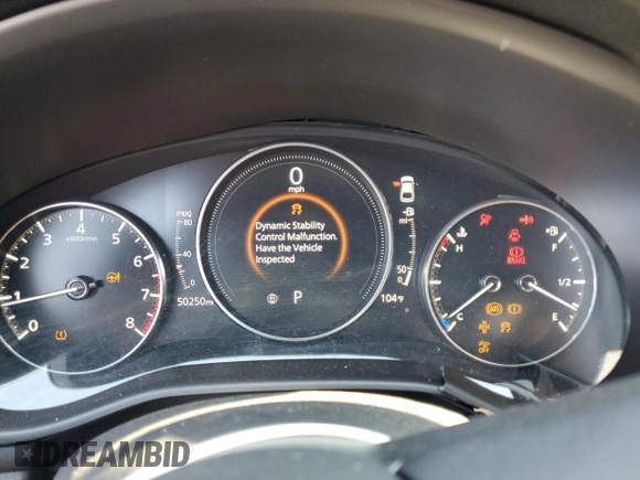 2022 Mazda 3 Select with VIN JM1BPAKL9N1507630, listed as a Copart auction lot 63757255 with 50,250 mi miles and Salvage title. Bid and sale history available at DreamBid. Image 9.